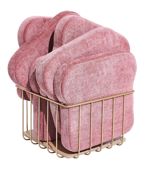 Functional Fabric Ottomans Stool ﻿B931