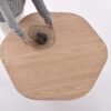 Hexagon Top Ash Veneer Wood Dining Table A966