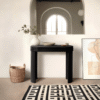 Luxury Oak Veneer Wood Hallway Entry Table HE3707