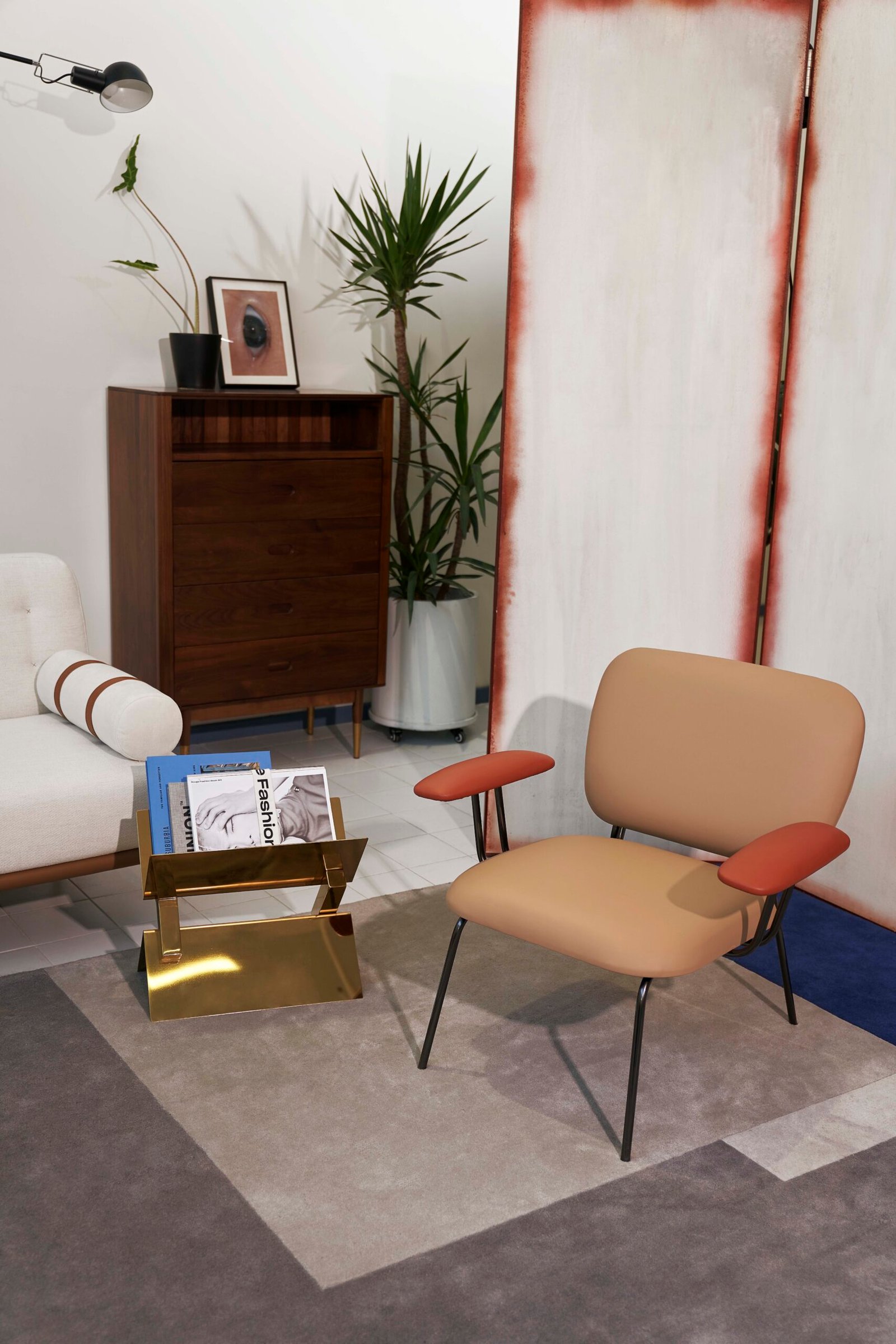 20191125午后理想6048-1 Nordic Lazy Single Armchair B929