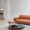 Elegant Luxury Round Glass Tray Coffee Table C244