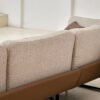 Nordic Style L Shaped Sectional Reclining Fabric Sofa JHB132