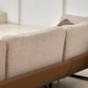 Nordic Style L Shaped Sectional Reclining Fabric Sofa JHB132