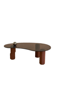 Bent Toughened Glass Coffee Table C272