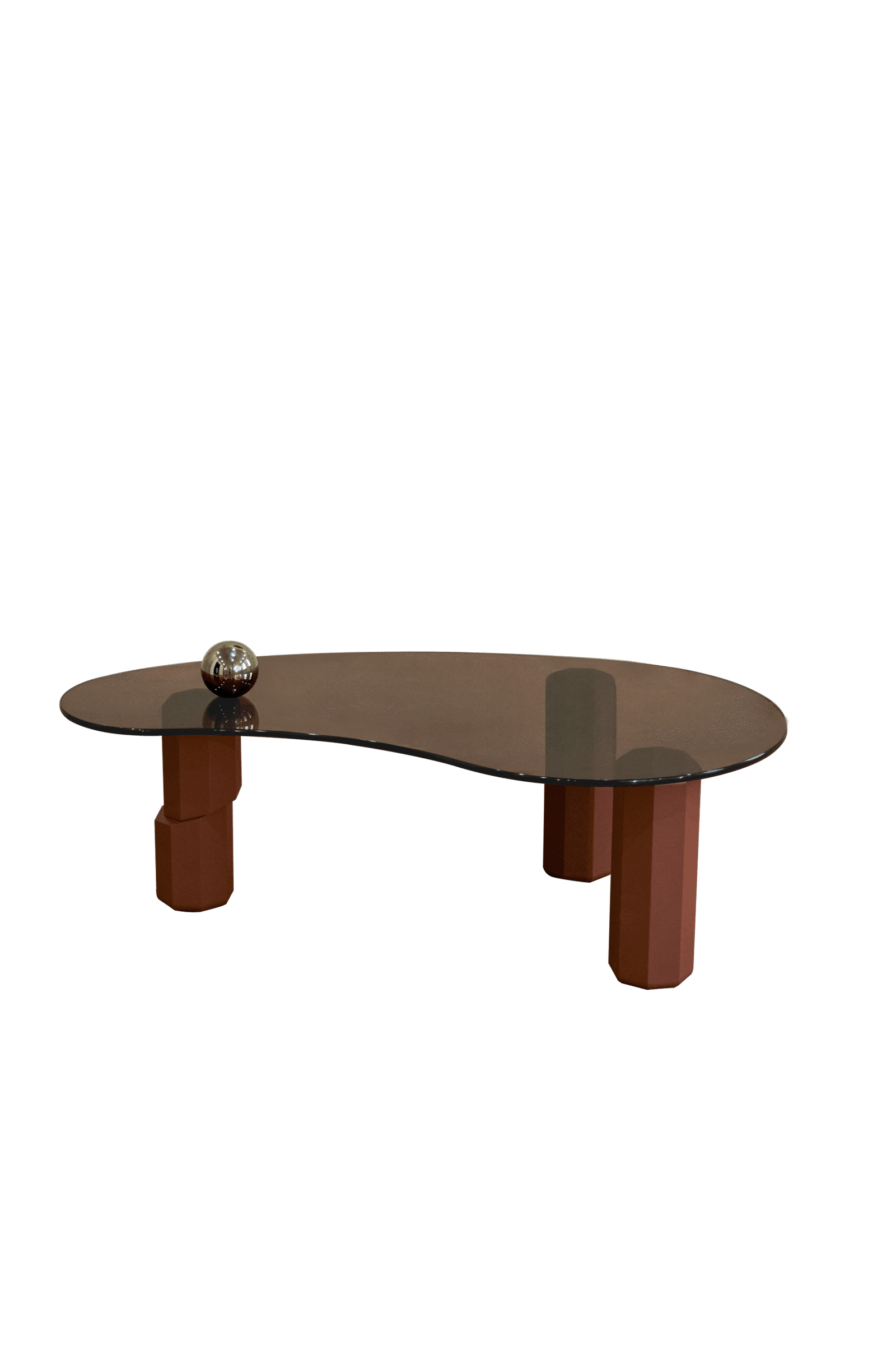 Bent Toughened Glass Coffee Table C272