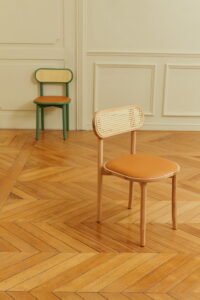 Solid Wood Rattan Dining Chair B932