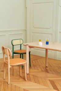 Solid Wood Rattan Dining Chair B932