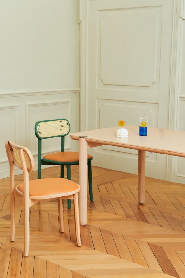 2020.05.09家具5427 Solid Wood Rattan Dining Chair B932