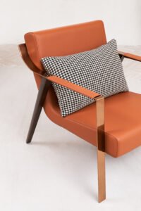 Classic Design Leather Accent Chair B901