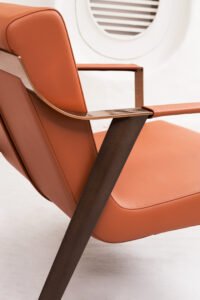 Classic Design Leather Accent Chair B901