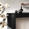 Luxury Oak Veneer Wood Hallway Entry Table HE3707