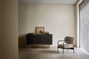 Luxury Veneer Sideboard Storage HE3694B