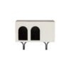 Wooden Storage Function Bedside Table C283