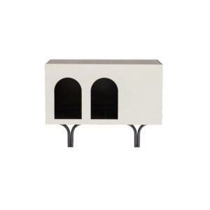 Wooden Storage Function Bedside Table C283