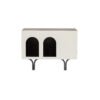 Wooden Storage Function Bedside Table C283