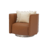 Modern Nordic Luxury Daisy Swivel Chair JHB119B