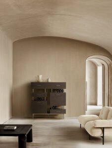 Luxury Minimalist Multi-Functional Storage Cabinet HE3716