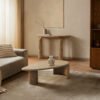 Mango Shaped Wooden Coffee Tables C304