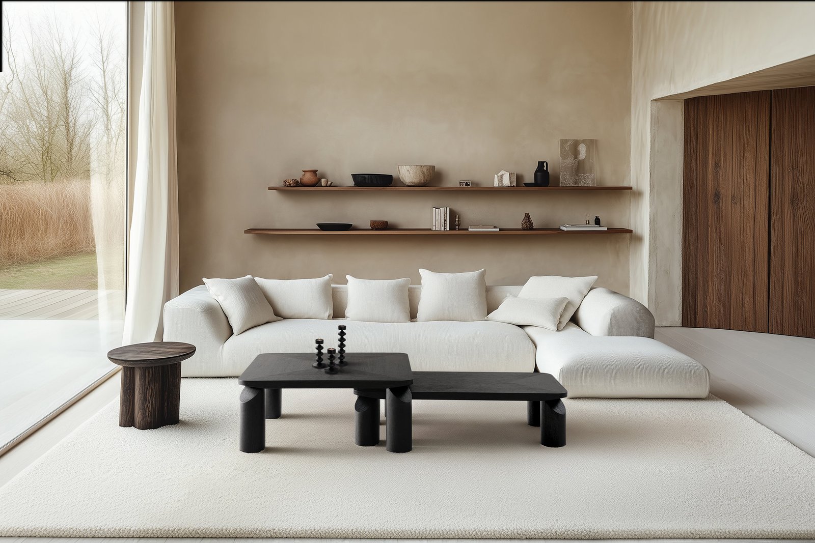 Nordic Minimalist Coffee Tables Set C303