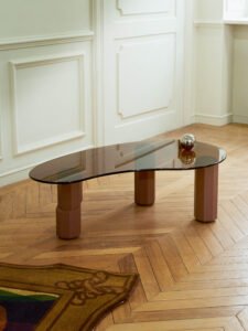 Bent Toughened Glass Coffee Table C272