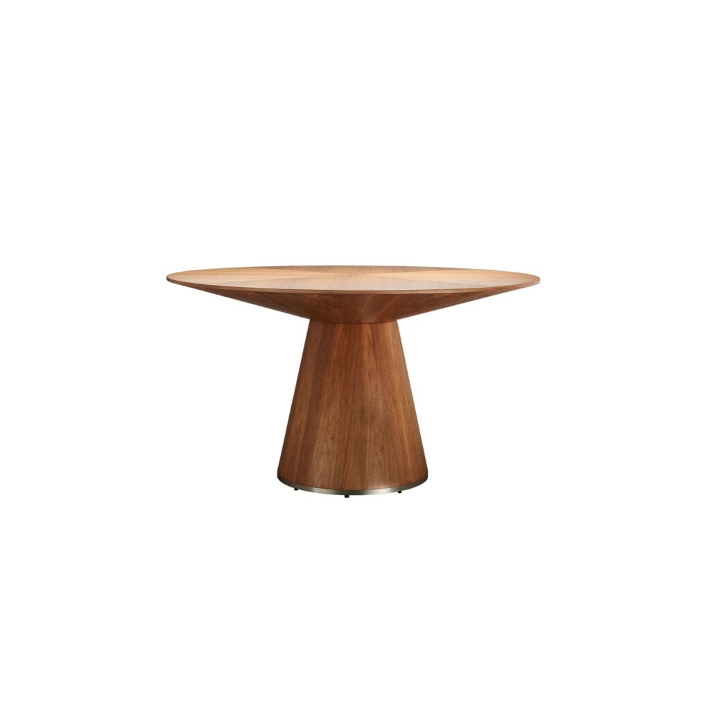 Wooden Veneer Classic Round Dining Tables A934C