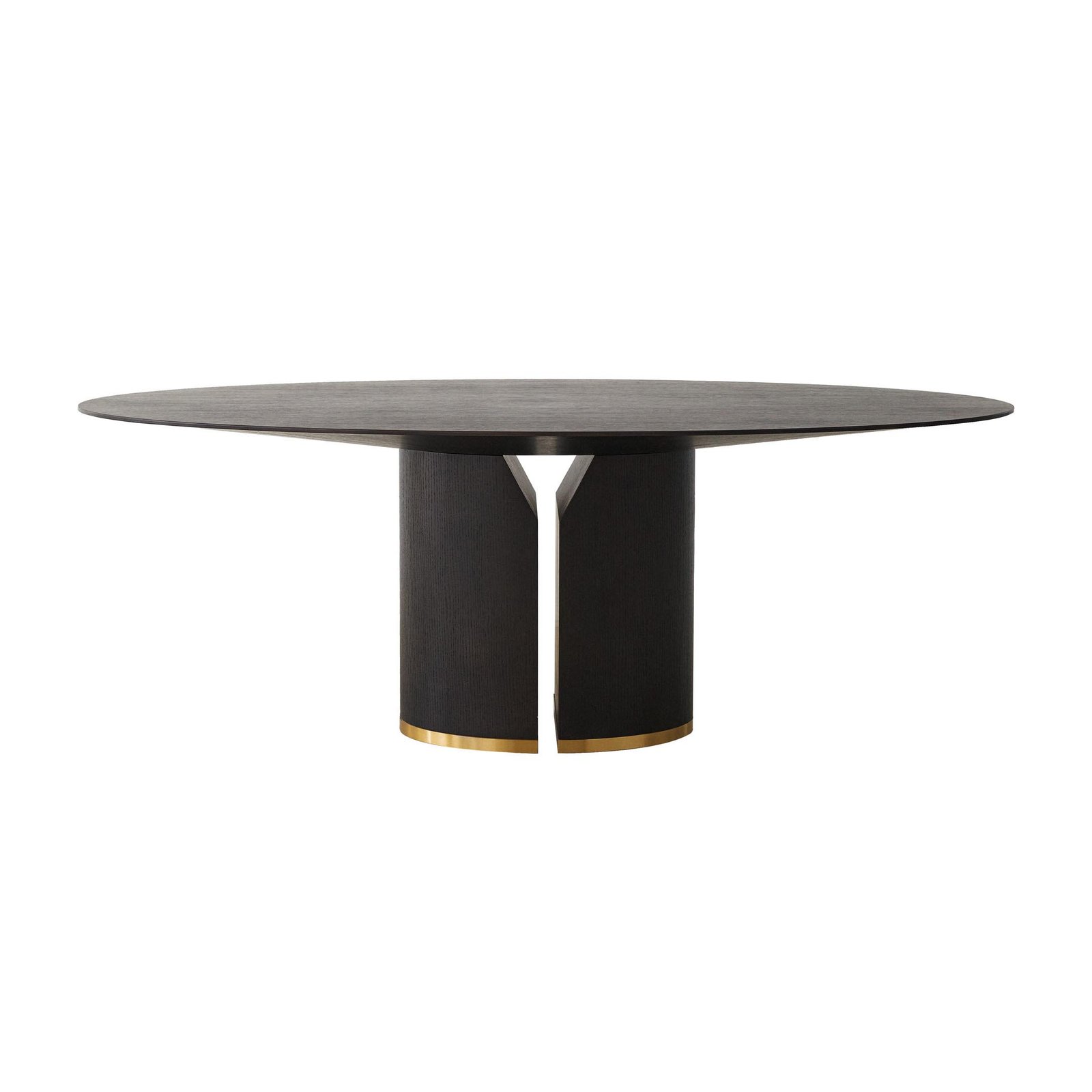 Oval Round Dining Table A958
