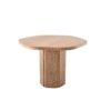 Hexagon Top Ash Veneer Wood Dining Table A966