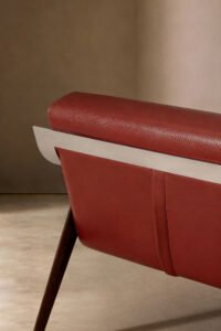 Classic Design Leather Accent Chair B901