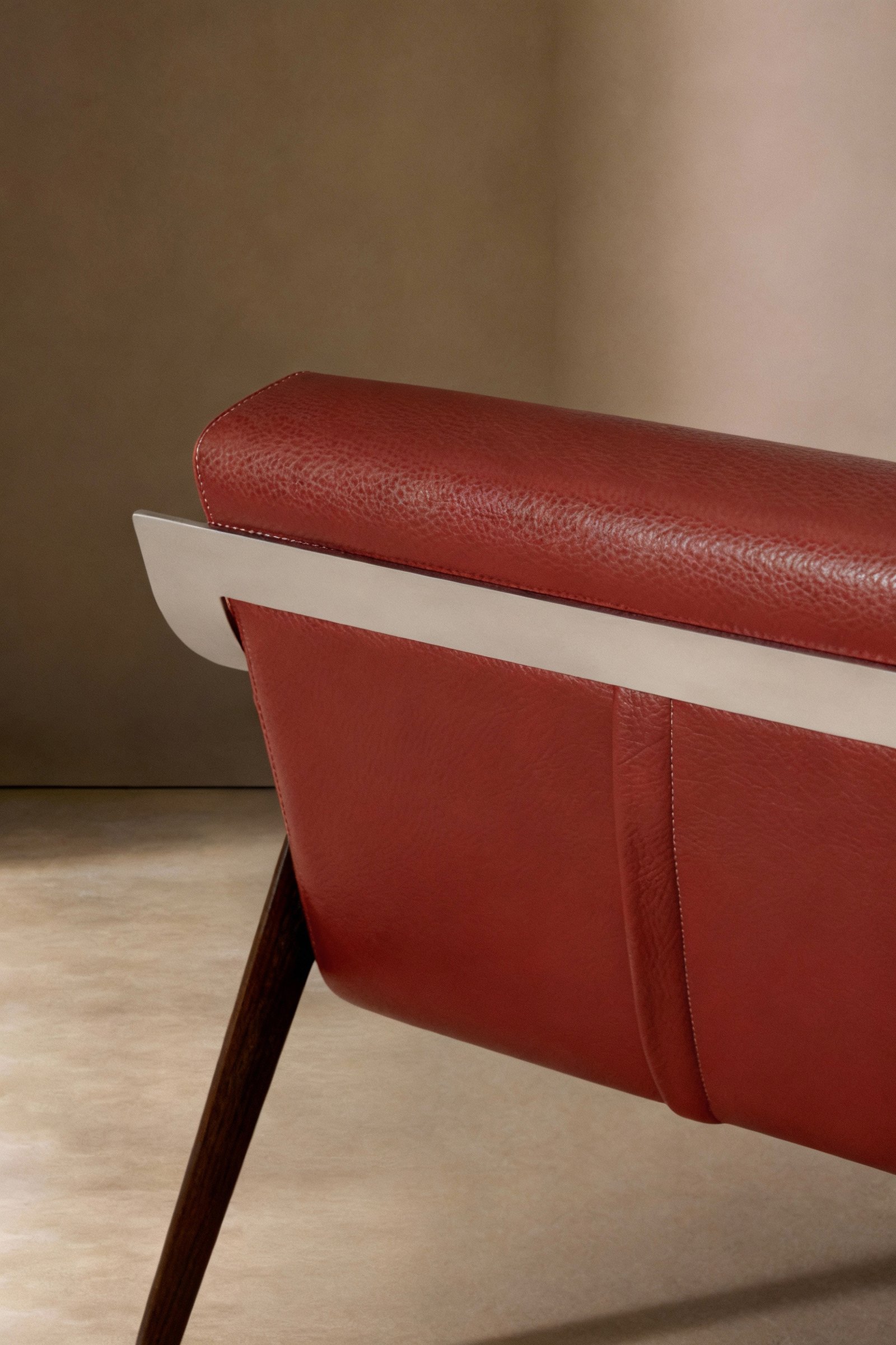 Classic Design Leather Accent Chair B901