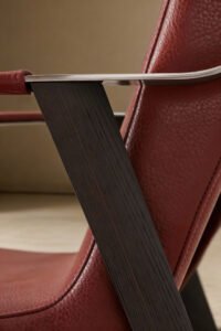 Classic Design Leather Accent Chair B901