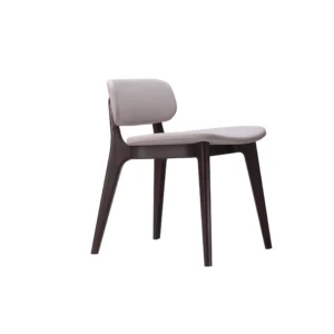 Solid Wooden Pvc Leather Dresser Chair B910