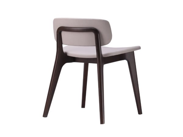 Solid Wooden Pvc Leather Dresser Chair B910