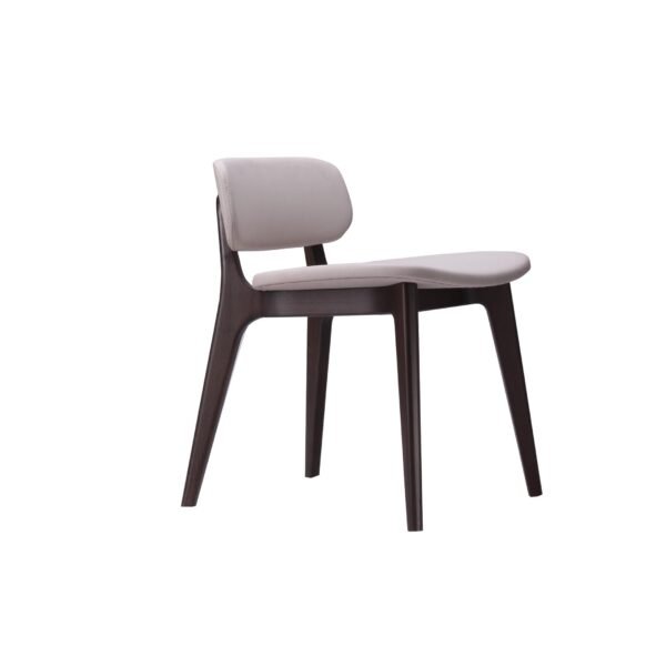 Solid Wooden Pvc Leather Dresser Chair B910