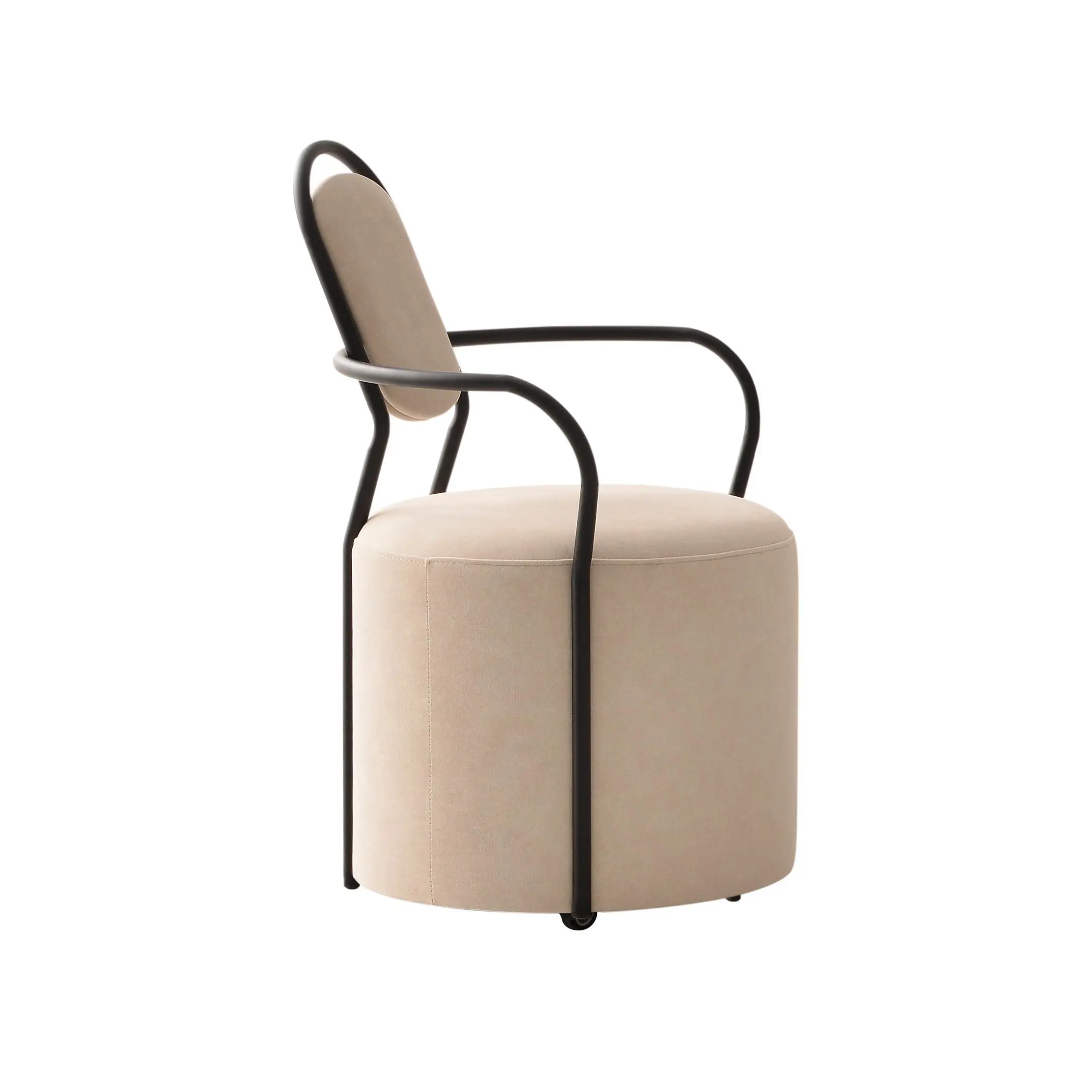 Nordic CRADLE Dining Chair With Wheels B957