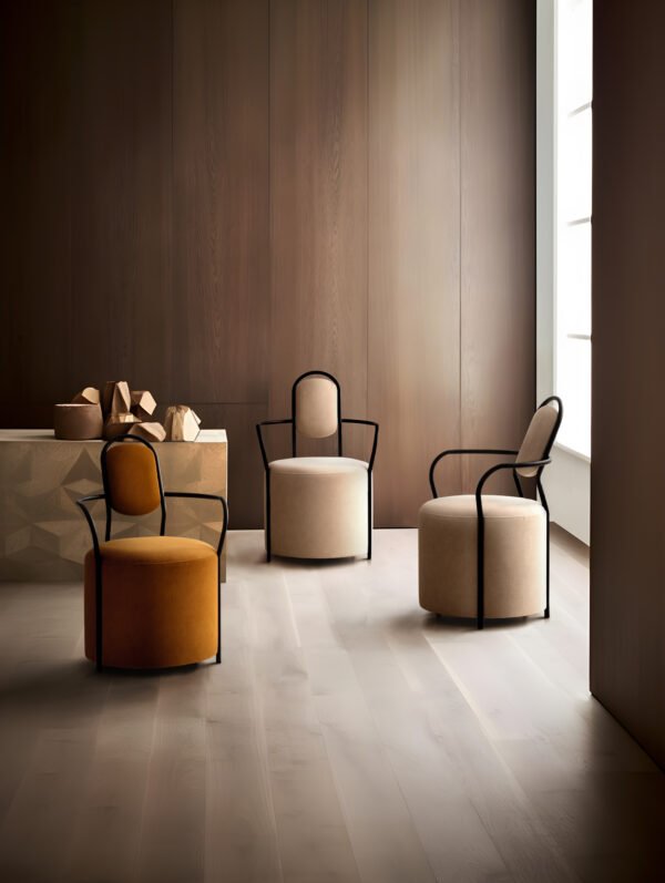 B957底图修图1 Nordic CRADLE Dining Chair With Wheels B957