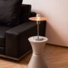 Stylish Hourglass Design Side Table C180
