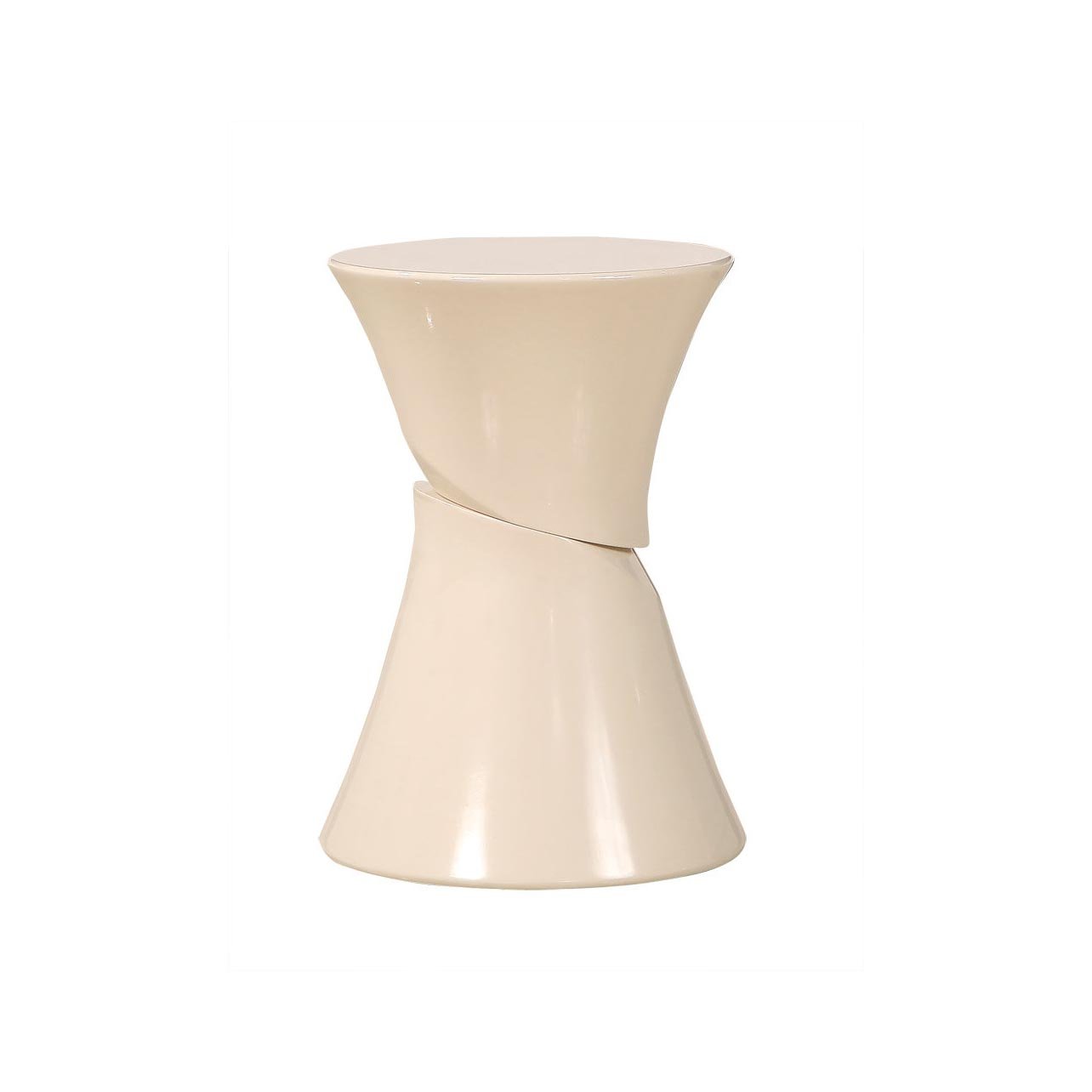 Stylish Hourglass Design Side Table C180