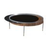 Elegant Luxury Round Glass Tray Coffee Table C227