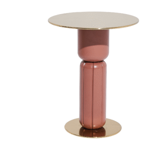 Gold Metal Small Side Coffee Tables C270