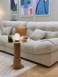 Gold Metal Small Side Coffee Tables C270