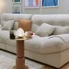 Gold Metal Small Side Coffee Tables C270