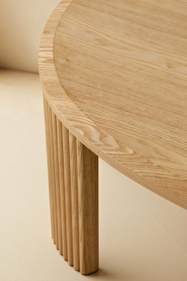 Mango Shaped Wooden Coffee Tables C304