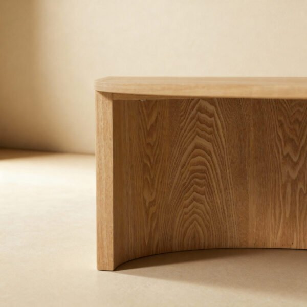 Mango Shaped Wooden Coffee Tables C304