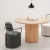 Round Fluted Dining Table A6479