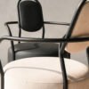 Nordic CRADLE Dining Chair With Wheels B957