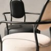 Nordic CRADLE Dining Chair With Wheels B957