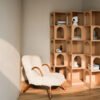 Multi-Layer Floor Rack Simple Bookshelf HE5649