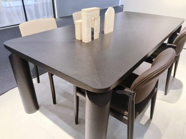 Dining Table - A967 Modern Luxury Oak Wood Rectangular Dining Table A967