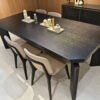 Modern Luxury Oak Wood Rectangular Dining Table A970