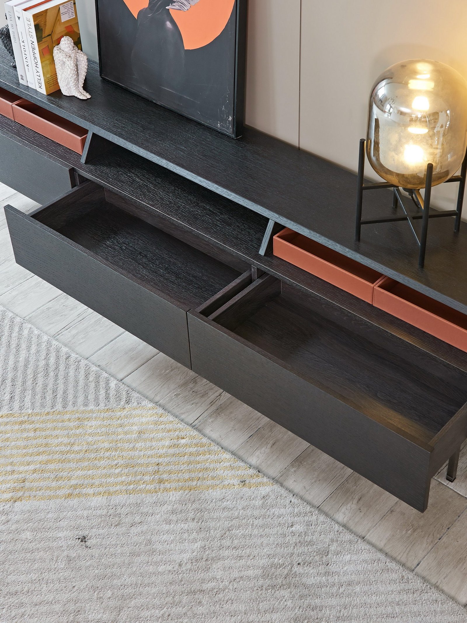 Modern Luxury 4 Drawers Television Cabinets HE1266